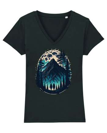 Full moon forest adventure Black