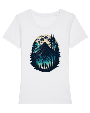 Full moon forest adventure White