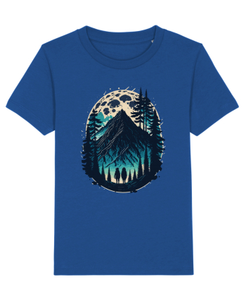 Full moon forest adventure Majorelle Blue