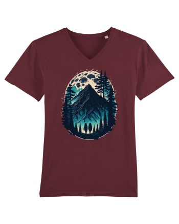 Full moon forest adventure Burgundy