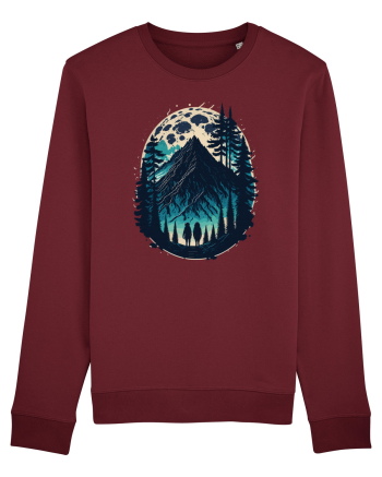 Full moon forest adventure Burgundy