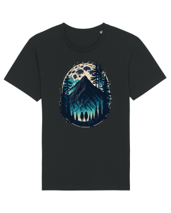 Full moon forest adventure Black