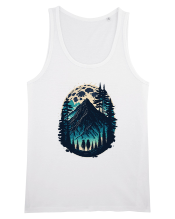 Full moon forest adventure White