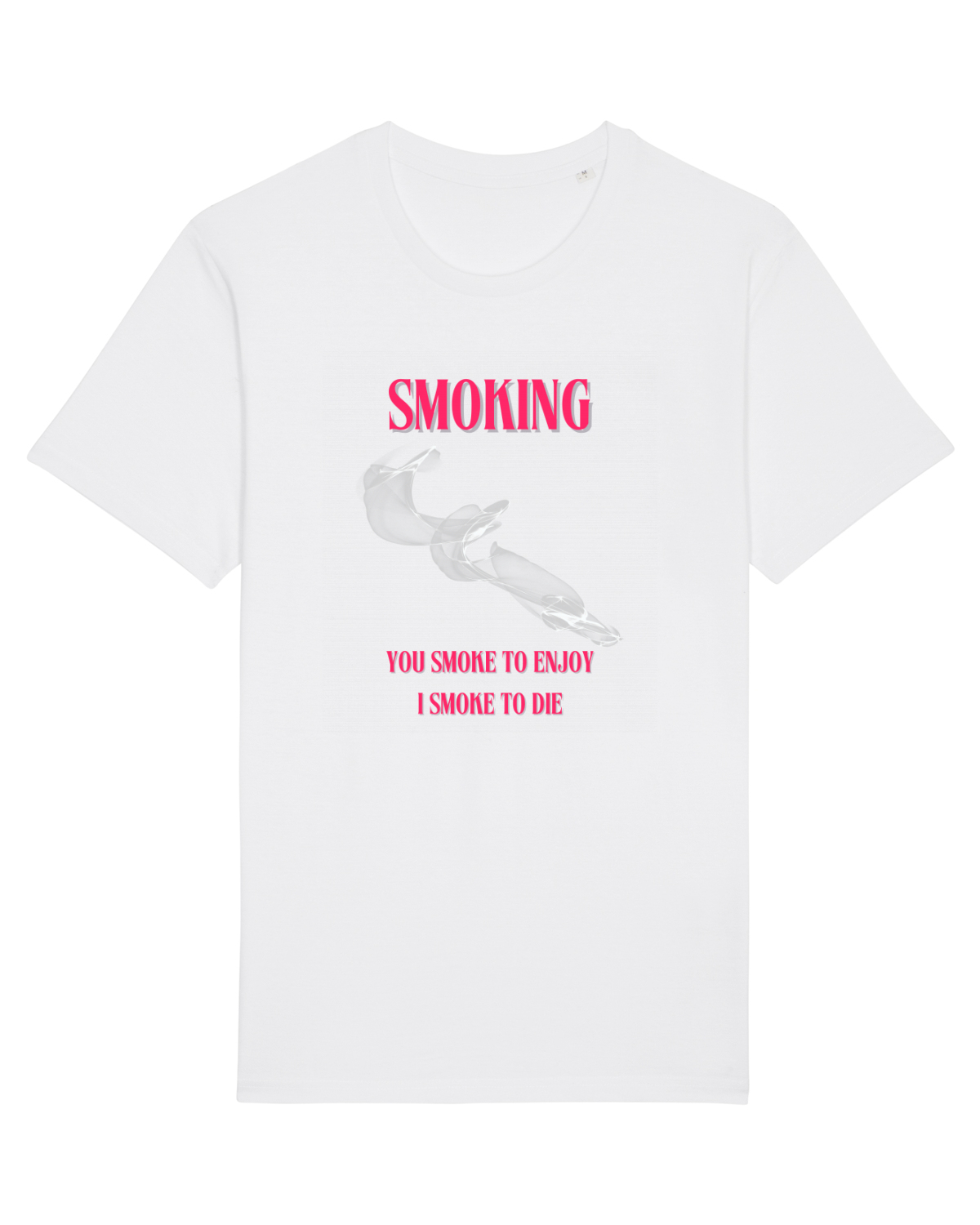 Tricou mânecă scurtă Unisex Rocker White