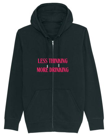 less thinking more drinking Black