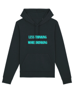 less thinking more drinking Hanorac Unisex Drummer