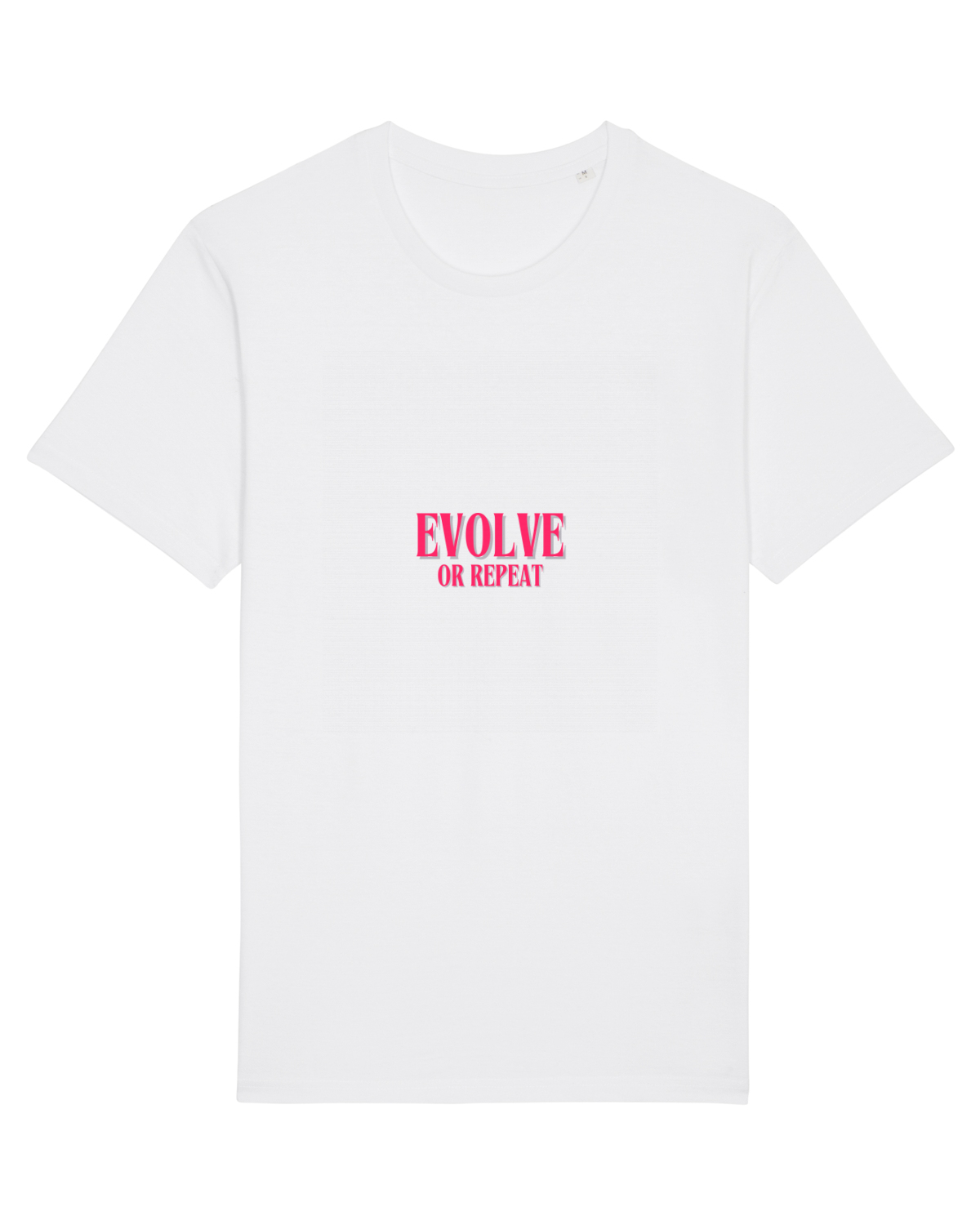 Tricou mânecă scurtă Unisex Rocker White