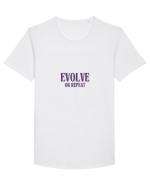 EVOLVE Tricou mânecă scurtă guler larg Bărbat Skater