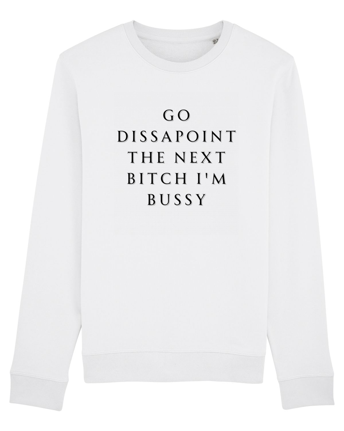 Bluză mânecă lungă Unisex Rise White