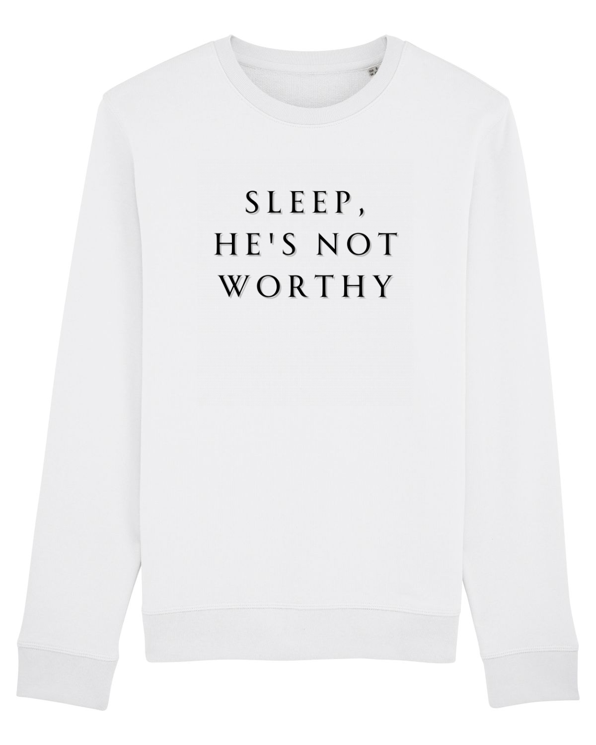 Bluză mânecă lungă Unisex Rise White
