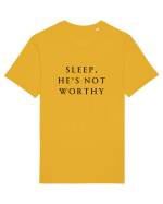 sleep he s not worthy Tricou mânecă scurtă Unisex Rocker