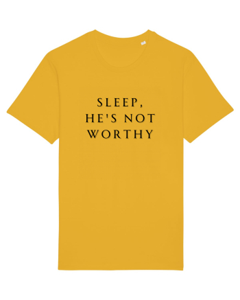 sleep he s not worthy Spectra Yellow
