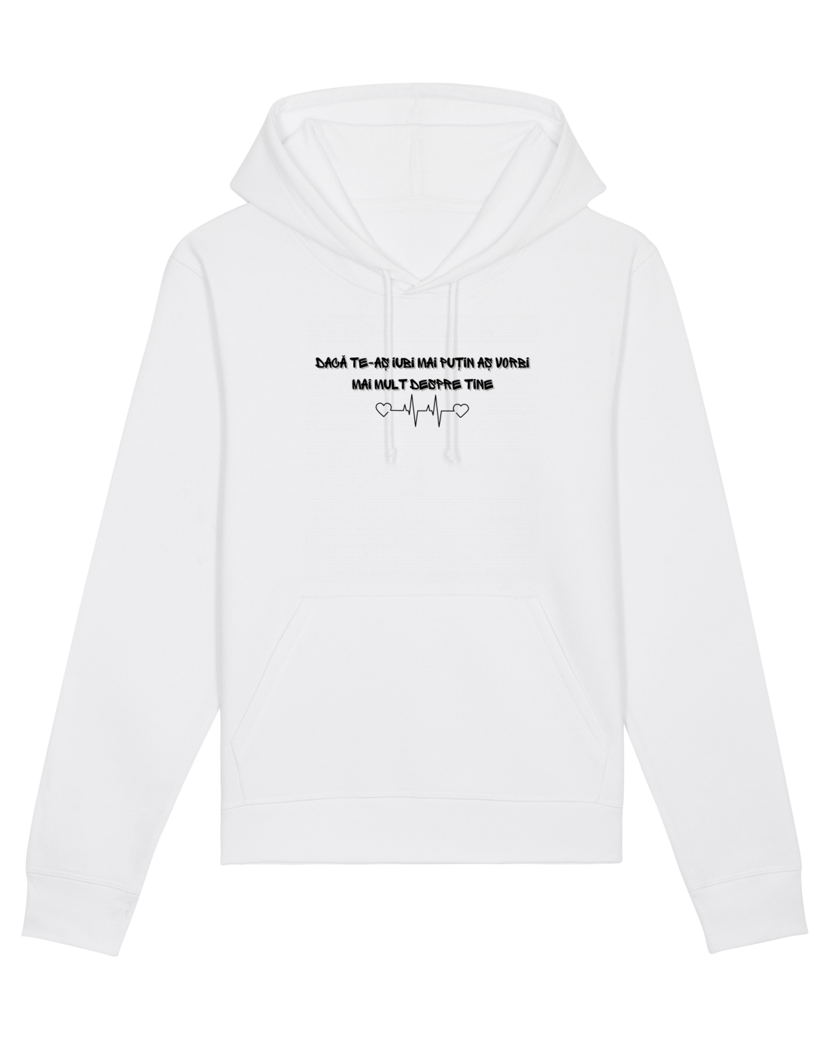 Hanorac Unisex Drummer White