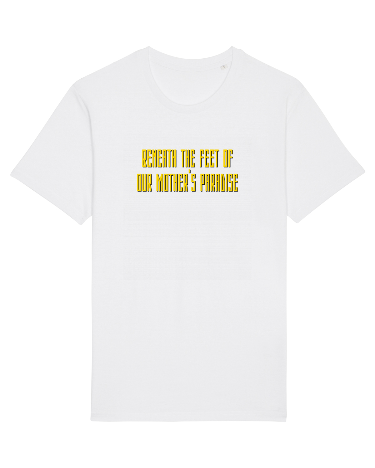 Tricou mânecă scurtă Unisex Rocker White