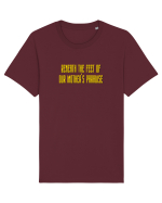 beneath the feet of our mother s paradise Tricou mânecă scurtă Unisex Rocker
