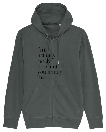 i m actually really nice, until you annoy me Anthracite