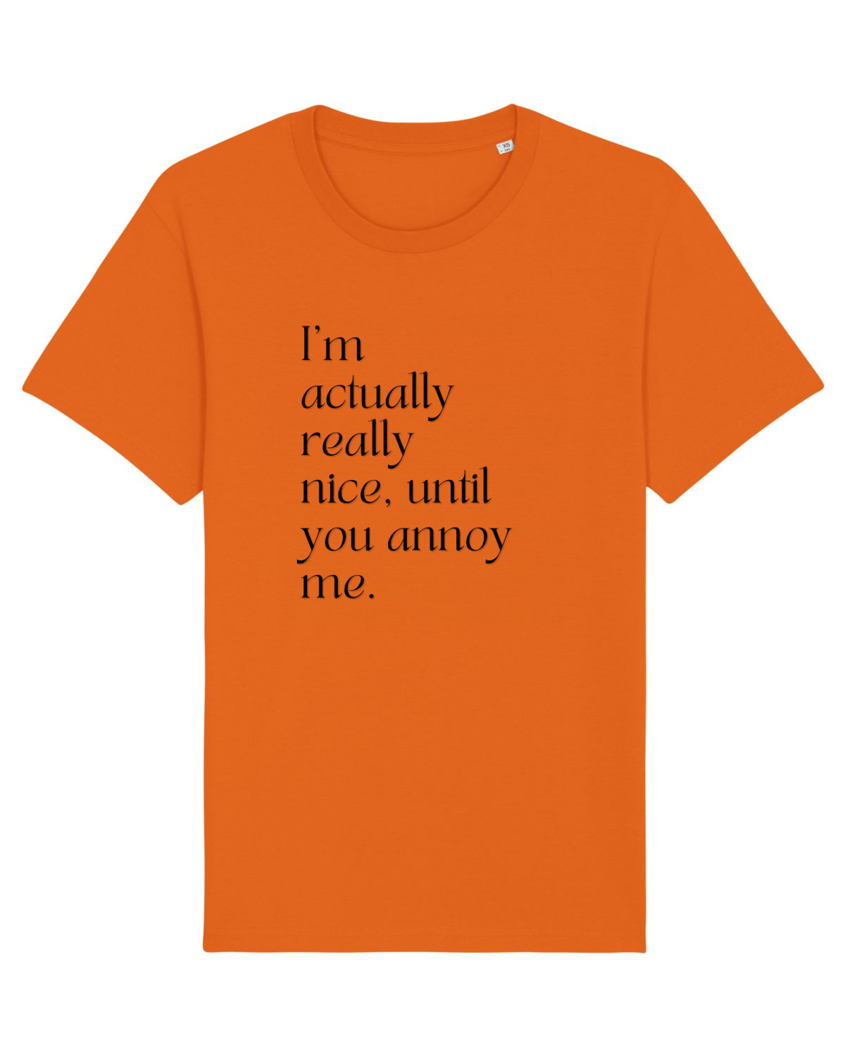 Tricou mânecă scurtă Unisex Rocker Bright Orange