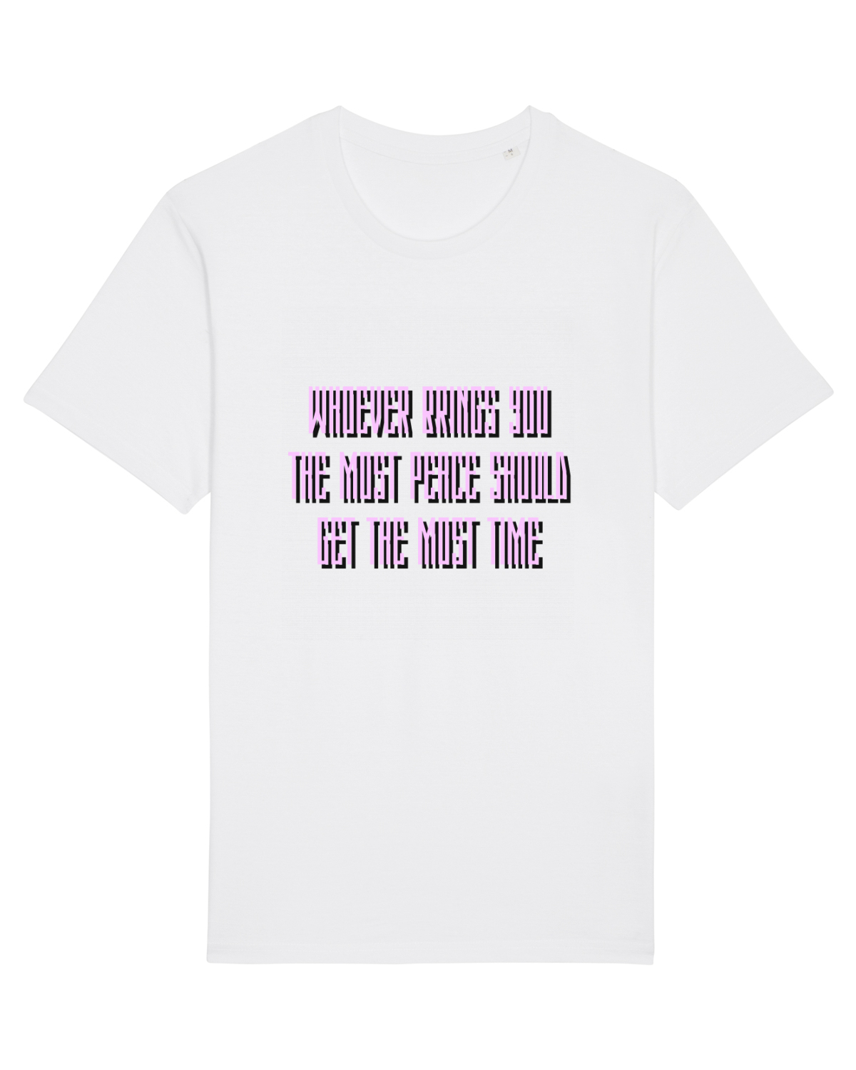 Tricou mânecă scurtă Unisex Rocker White