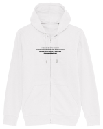 no i don t know everything but i do know enough to make me dangerous Hanorac cu fermoar Unisex Connector