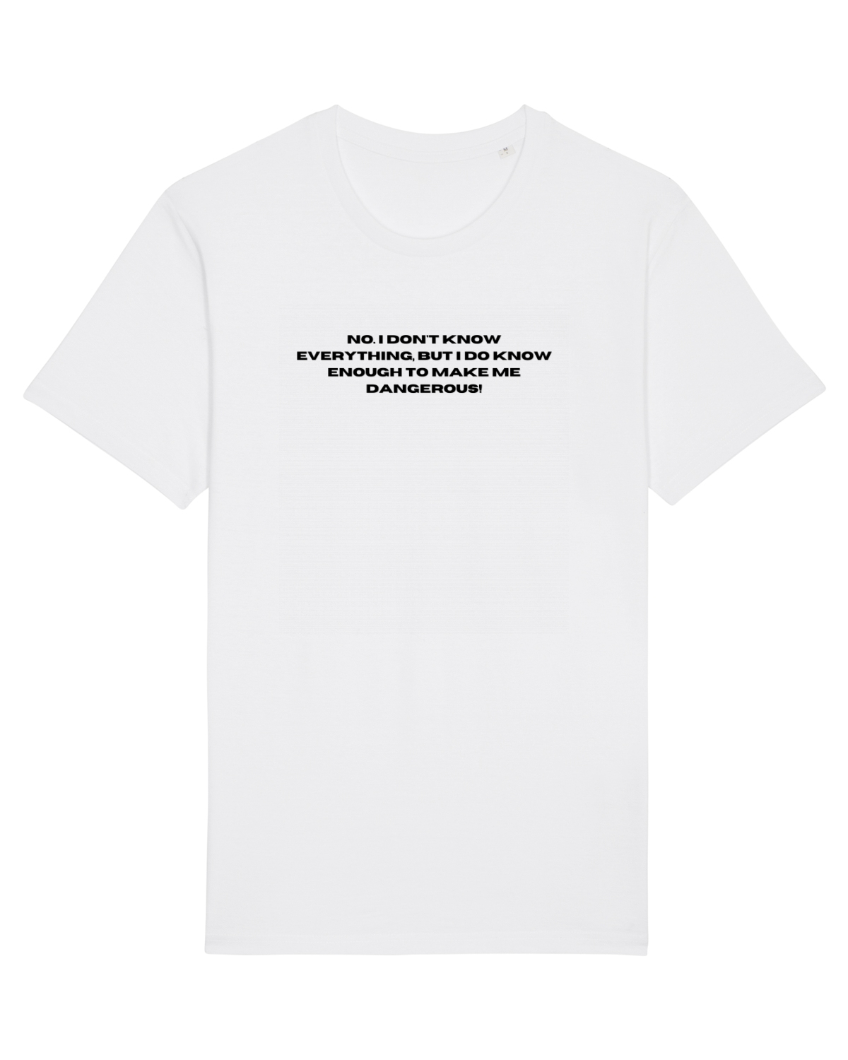 Tricou mânecă scurtă Unisex Rocker White