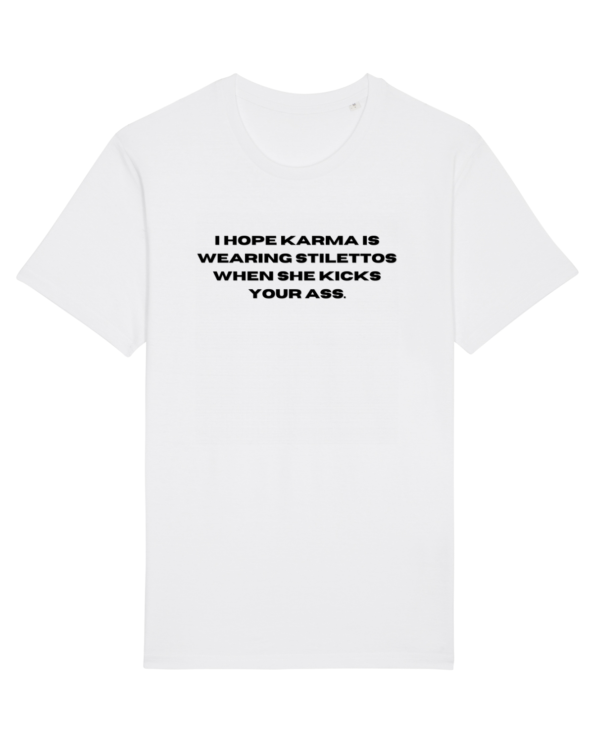 Tricou mânecă scurtă Unisex Rocker White