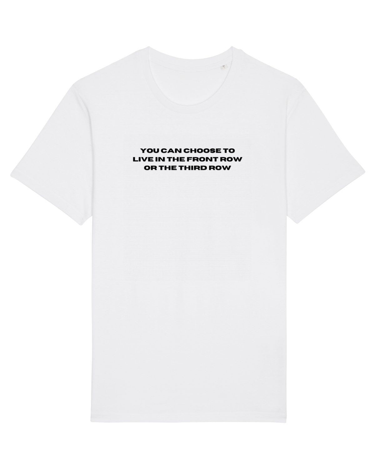 Tricou mânecă scurtă Unisex Rocker White