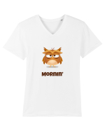 Mornin' Tricou mânecă scurtă guler V Bărbat Presenter