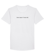 time doesn t heal shit Tricou mânecă scurtă guler larg Bărbat Skater