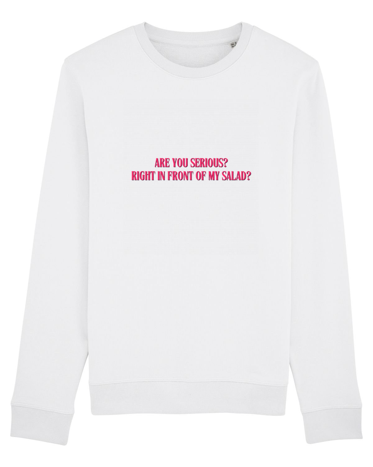 Bluză mânecă lungă Unisex Rise White