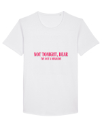 not tonight dear i ve got a deadline Tricou mânecă scurtă guler larg Bărbat Skater