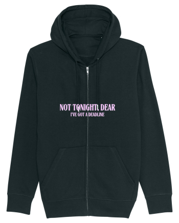 not tonight dear i ve got a deadline Black