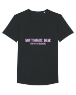 not tonight dear i ve got a deadline Tricou mânecă scurtă guler larg Bărbat Skater
