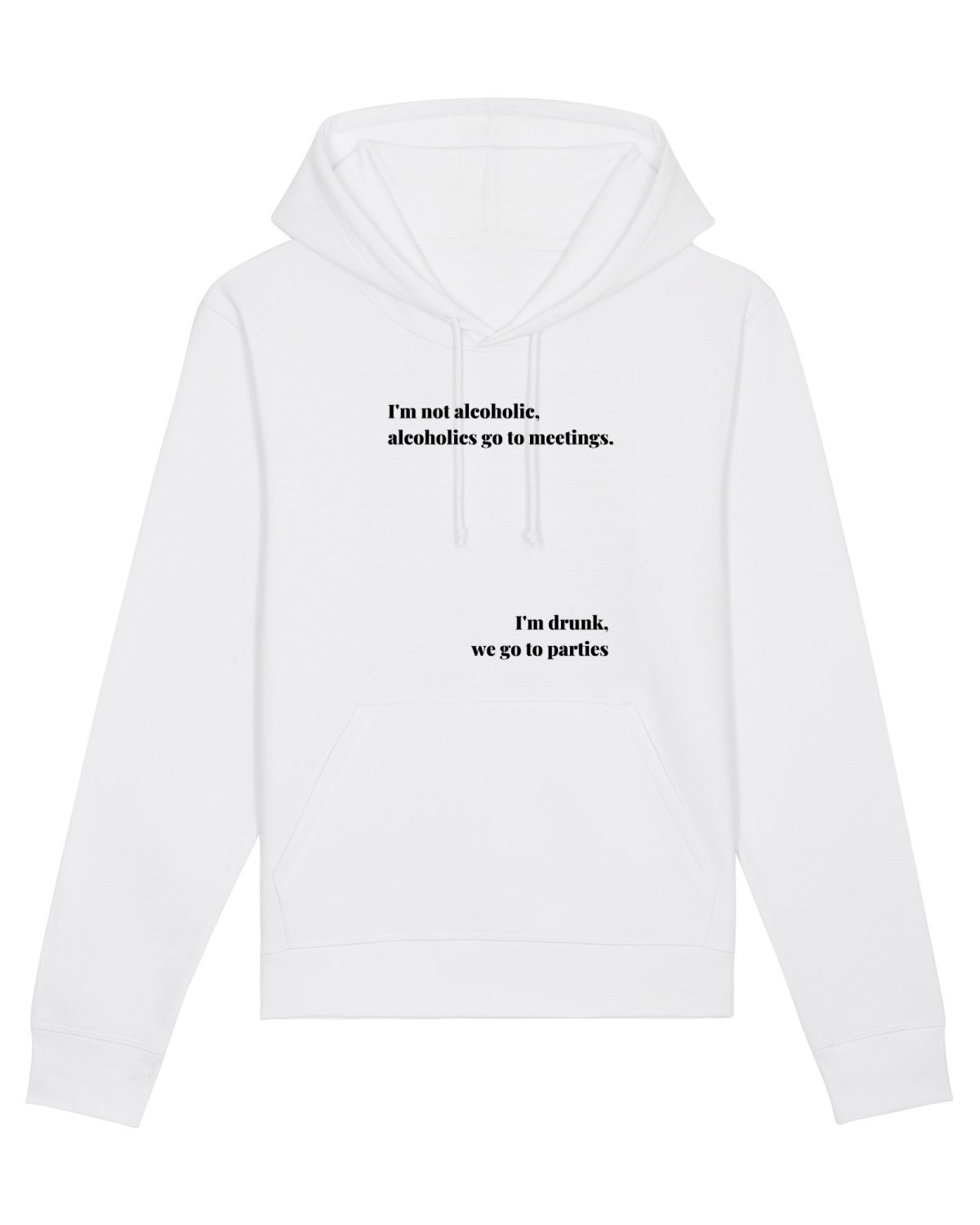 Hanorac Unisex Drummer White