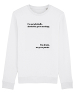 I M NOT ALCOHOLIC...I M DRUNK Bluză mânecă lungă Unisex Rise