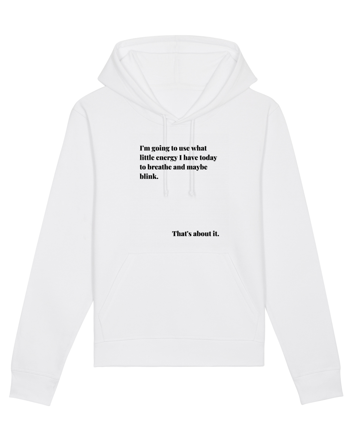 Hanorac Unisex Drummer White