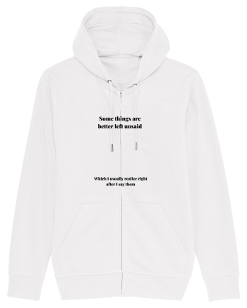 SOME THINGS ARE BETTER LEFT UNSAID White