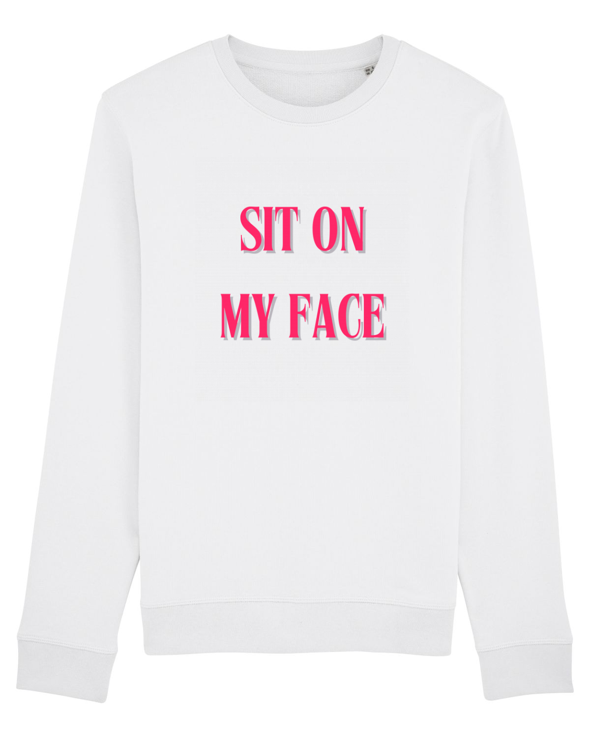 Bluză mânecă lungă Unisex Rise White