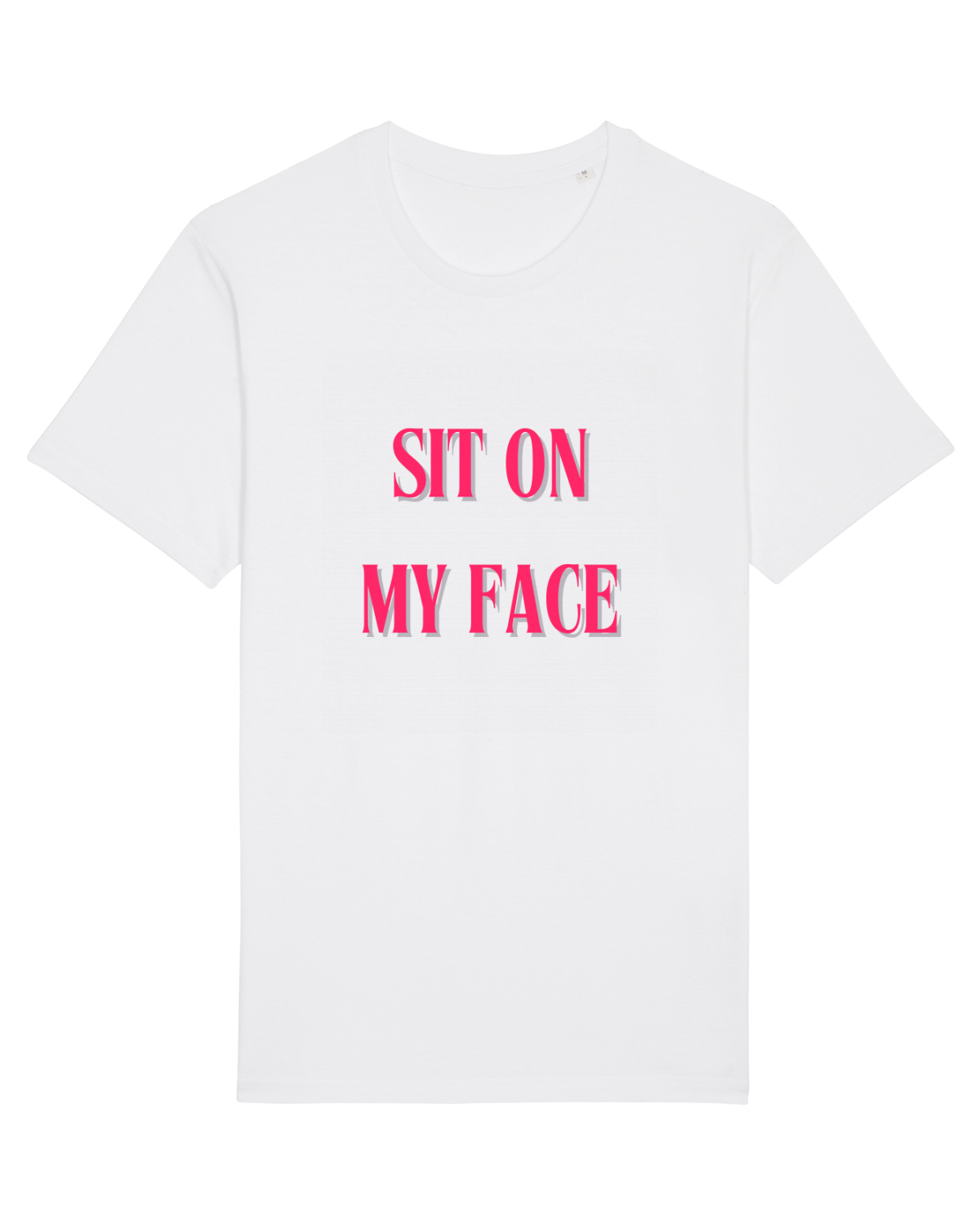 Tricou mânecă scurtă Unisex Rocker White