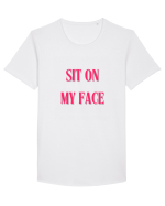 SIT ON MY FACE Tricou mânecă scurtă guler larg Bărbat Skater