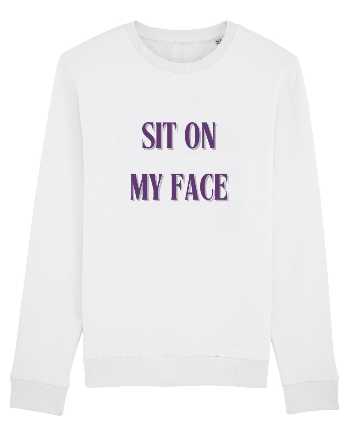 Bluză mânecă lungă Unisex Rise White