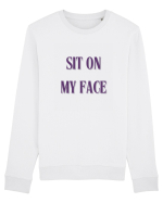 SIT ON MY FACE Bluză mânecă lungă Unisex Rise