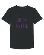 SIT ON MY FACE Tricou mânecă scurtă guler larg Bărbat Skater