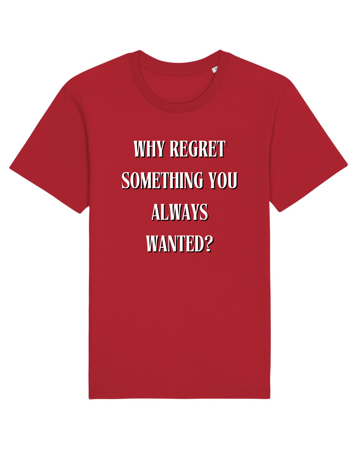 Tricou mânecă scurtă Unisex Rocker Red