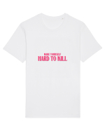 MAKE YOURSELF HARD TO KILL Tricou mânecă scurtă Unisex Rocker