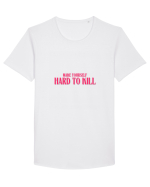 MAKE YOURSELF HARD TO KILL Tricou mânecă scurtă guler larg Bărbat Skater