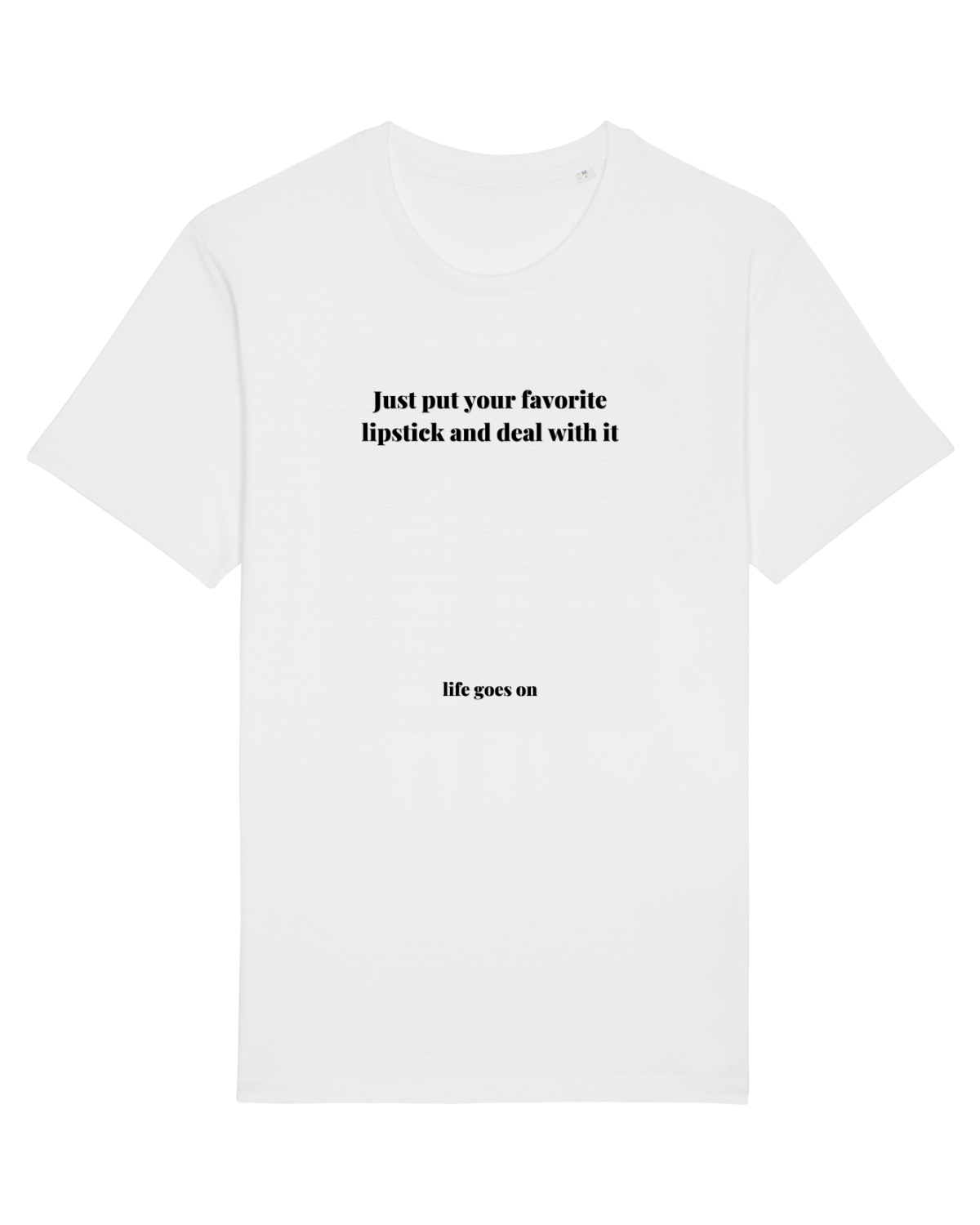 Tricou mânecă scurtă Unisex Rocker White