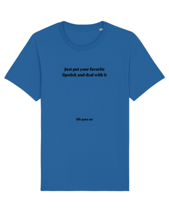LIFE GOES ON Royal Blue