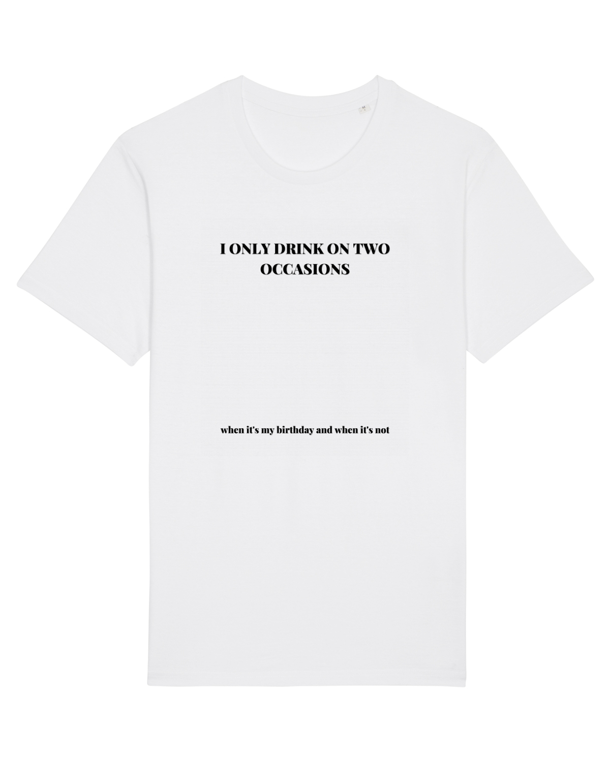 Tricou mânecă scurtă Unisex Rocker White
