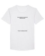 i have absolutely no intention of behaving myself... Tricou mânecă scurtă guler larg Bărbat Skater