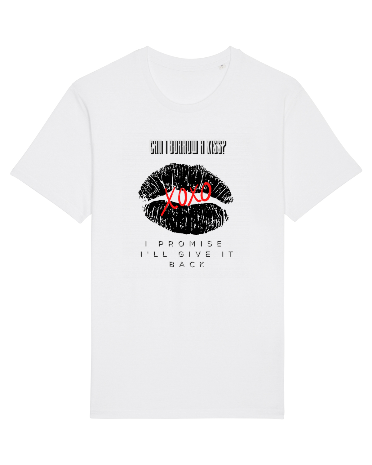 Tricou mânecă scurtă Unisex Rocker White